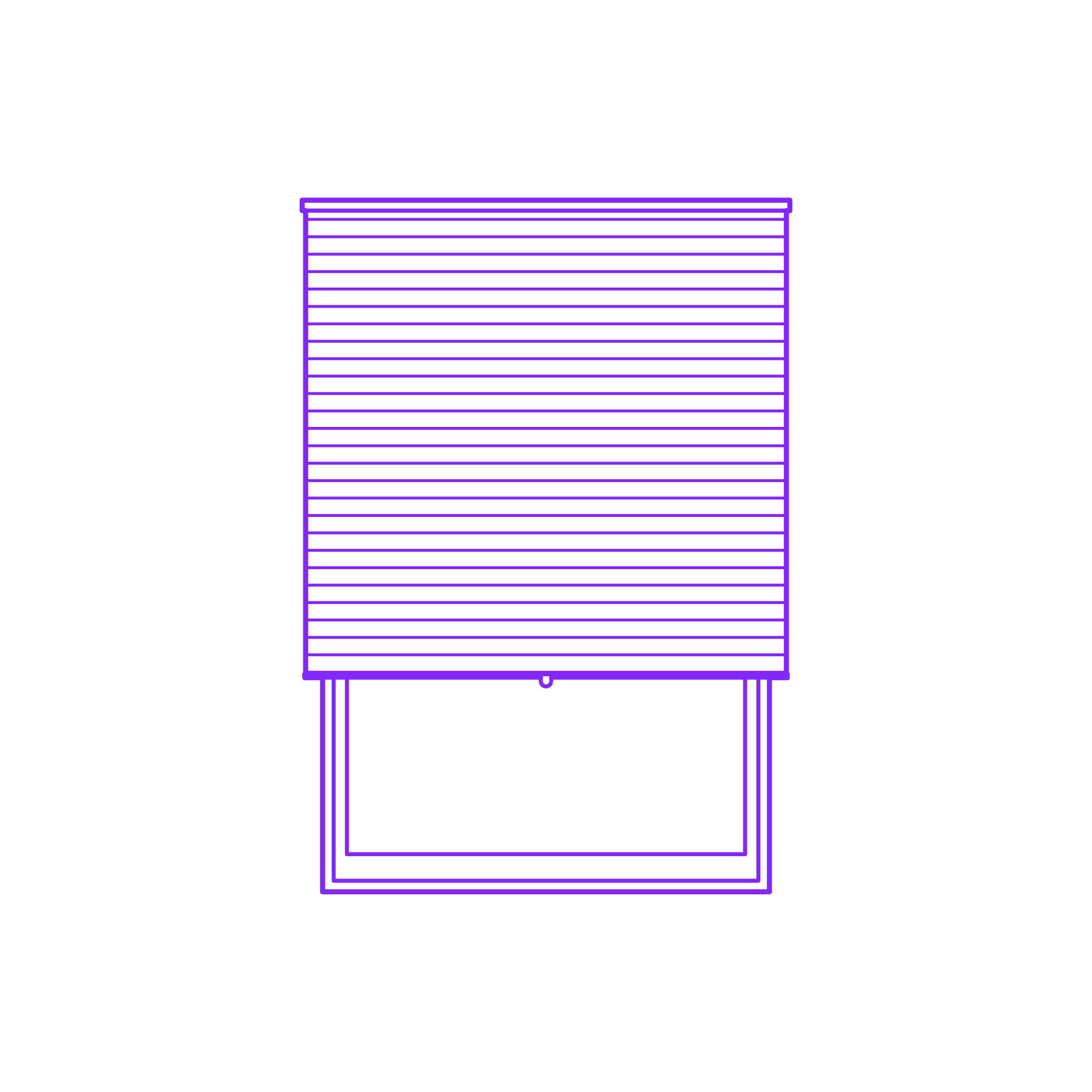 Buildings Window Blinds Cellular Outline Icon Svg Set Free Vectors